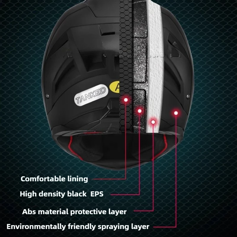 2025 ���� TANKED ������� ������ ����ũ ��� DOT ECE2206 Cosas Double D ��Ʈ��Ʈ ��� S M L ���� ��� �߸��� YZF-R3 R1��