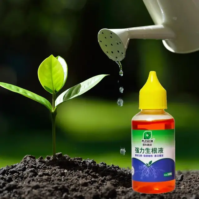 50 Ml -Es Növényi Növekedés Fokozó Kiegészítő Növekvő Szer Gyökérzetű Tápanyagok Műtrágyák Elősegítik A Fotoszintézis Virág Gyümölcs Vetését - Image 6