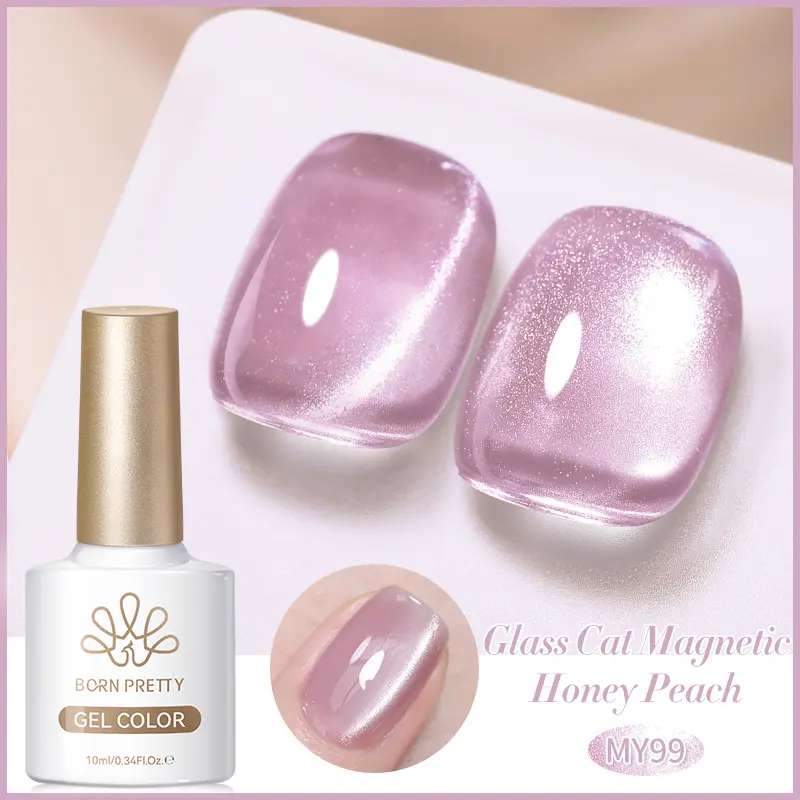 BORN PRETTY 10ml Water Light Cat Magnetic Gel Nail Polish Vernis Semi Permanent Soak Off Crystal Gel Polish For Nails Manicure - Image 11