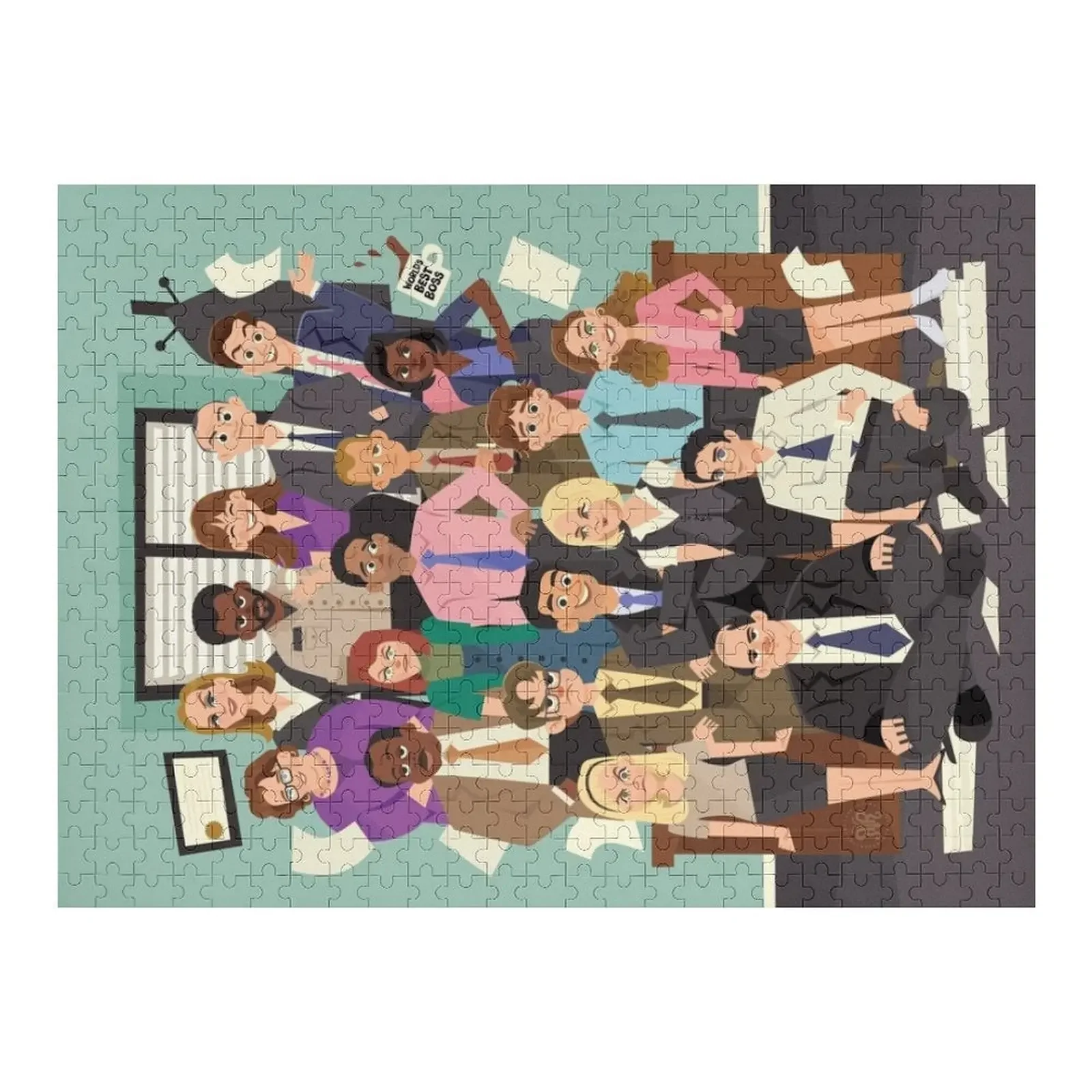 

Office Jigsaw Puzzle Customized Photo Wood Adults Puzzle