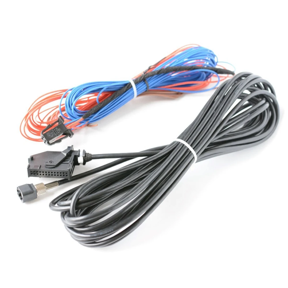 Apply to RCD510 RNS510 RNS315 RGB Rear View Camera Harness Cable Wire for Jette Golf