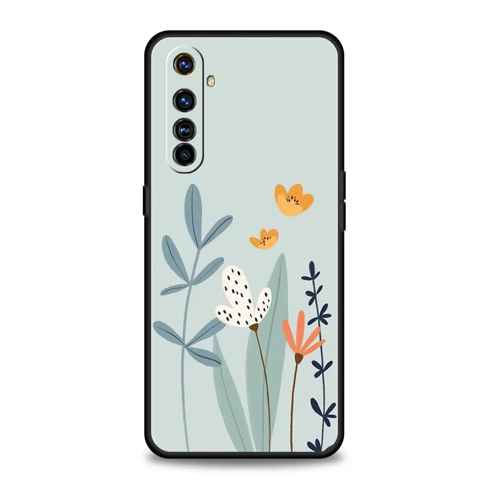 Cute Cartoon Candy Painted Phone Case - Whimsical Design with Vibrant Colors