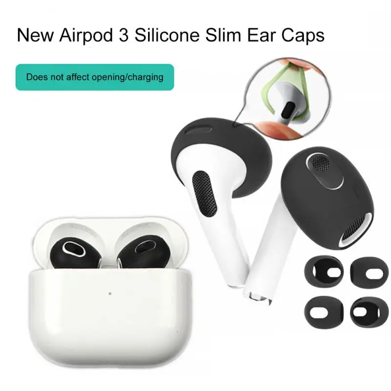 2023 New For AirPods 3rd Silicone Protective Case Skin Covers Earpads For  Apple AirPod 3 Generation