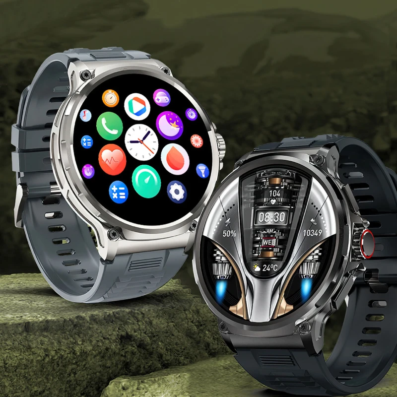 

Смарт-часы мужские с аккумулятором 710 мА · ч, GPS, HD, Bluetooth, 1,85 дюйма