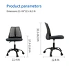 Ergonomic Office and Home Chair with Supportive Cushioning, Grey  2