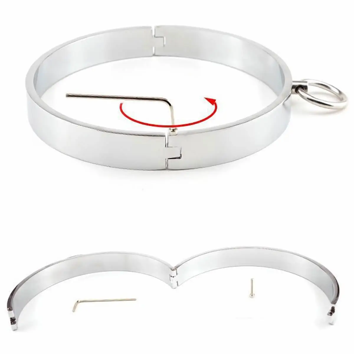 BDSM Toys Stainless Steel Collar Slave Metal Neck Collar Sex Slave Role Play Necklace For Women Fetish Restraint BDSM Bondage Sex Toys
