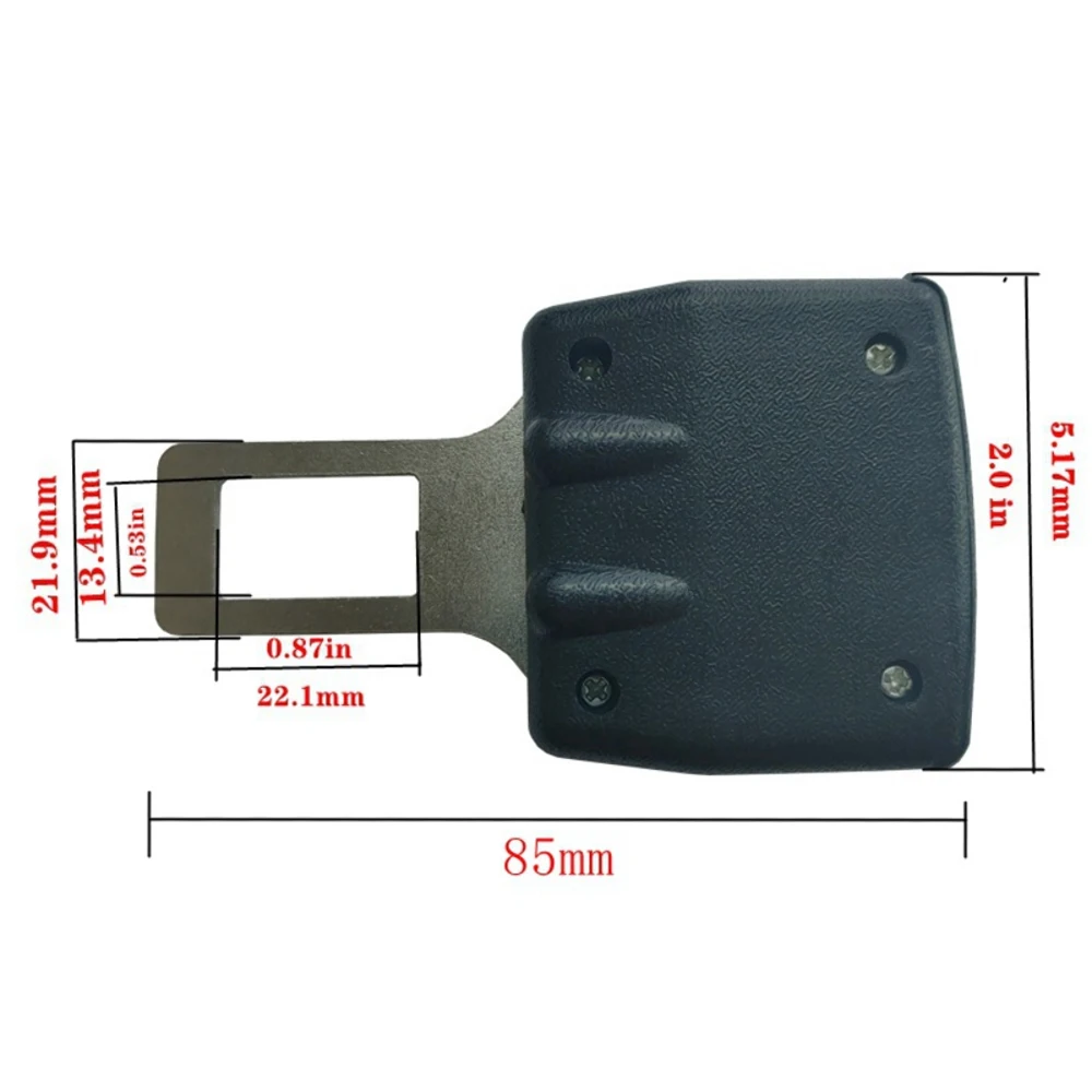 Universal Car Seat Belt Extension 2PCS/Set Durable Safety Seat Belt Buckle Clip seat belt extender seat belt extender kit seat belt clip