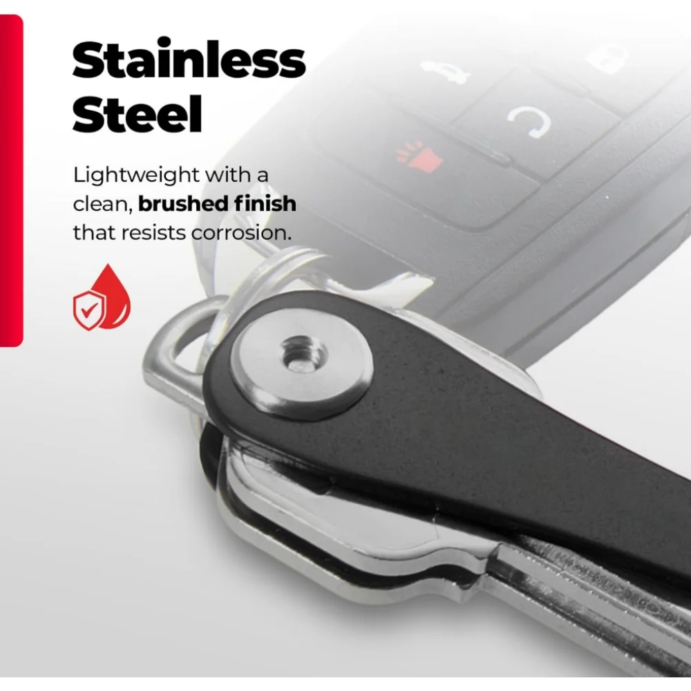 Compact Key Storage Organizer - Durable, Scratch-Free, and Tidy Solution