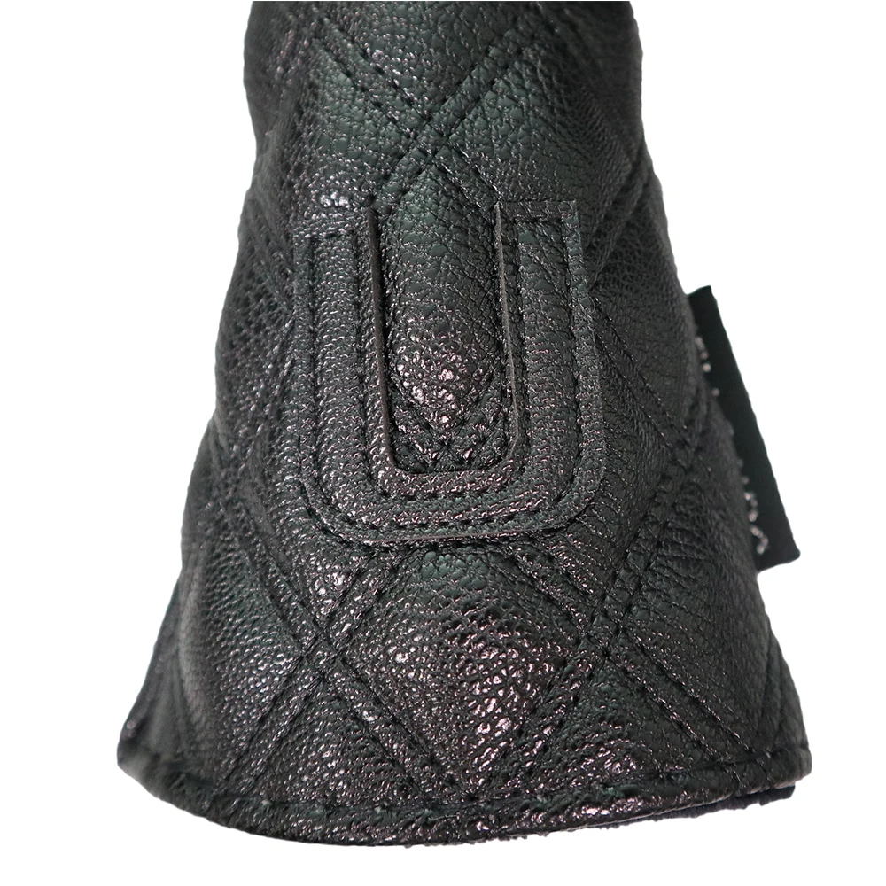 Golf Headcover Set - Skull Design, PU Leather, Waterproof, Soft & Durable
