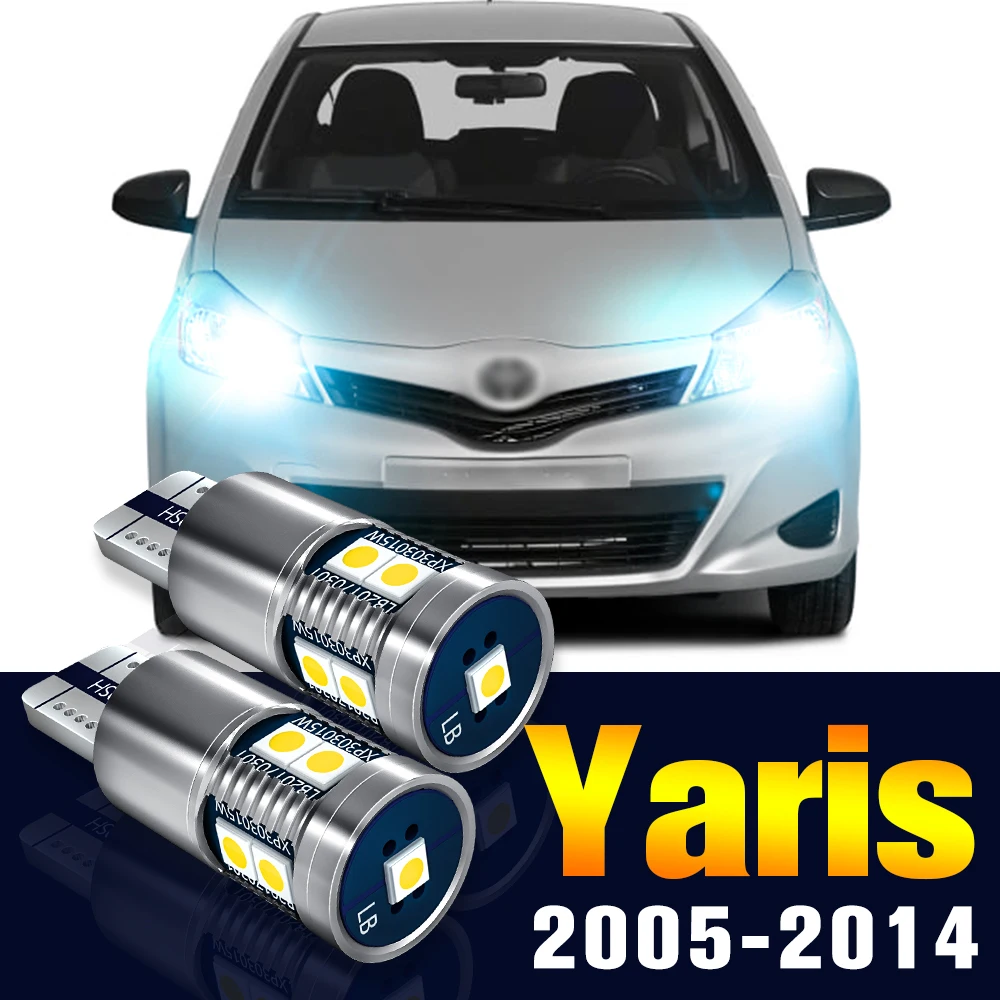 

2pcs LED Clearance Light Bulb Parking Lamp For Toyota Yaris Vitz 2005-2014 2006 2007 2008 2009 2010 2011 2012 2013 Accessories