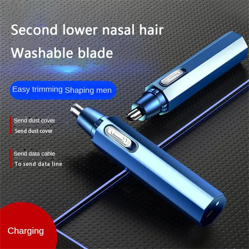 Electric Nose Hair Trimmer For Men USB Rechargeable Nose Hair Clippers Portable Ear Removal Multi-kinetic Shaving Tools nose hair trimmer electric nose hair trimmer electric hair trimmer electric nose and ear trimmer ear hair trimmer