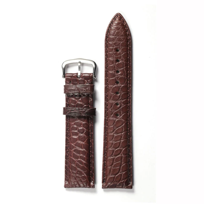 

High Quality Alligator Leather Watchband for Omega X Swatch Joint MoonSwatch Crocodile Skin Bracelet Planetary Series 20mm Strap