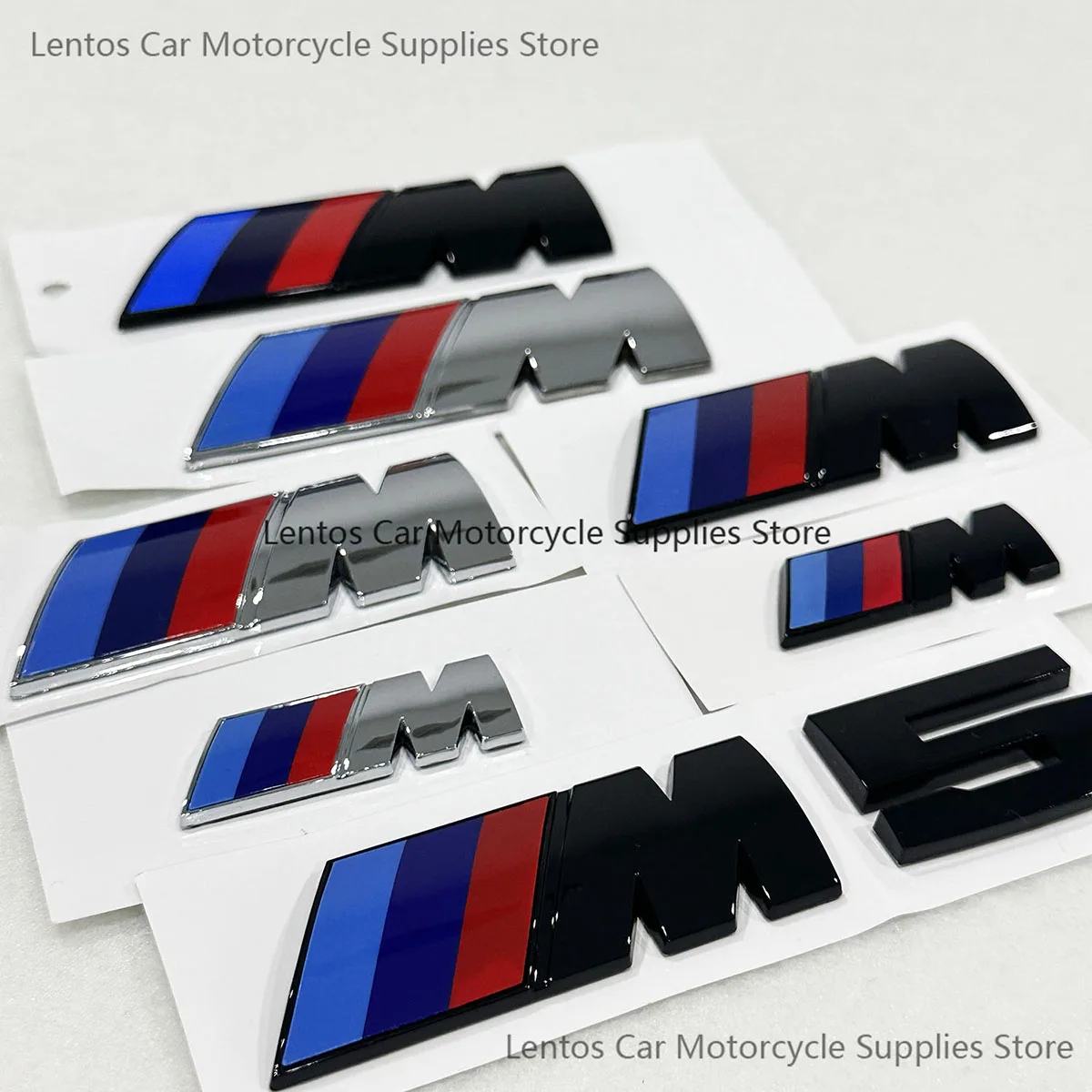 

Car 3D ABS Trunk Letters Logo Badge Sticker for BMW NEW 5 Series 525li 530li 540i M Logo Car Displacement Sticker Decor