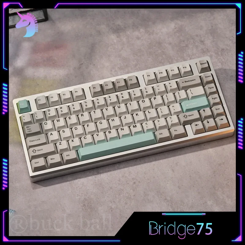 

ShortCut Studio Bridge75 Mechanical Keyboard 3mode Aluminium Wireless Keyboard Custom Long Endurance Rgb Gamer Keyboard