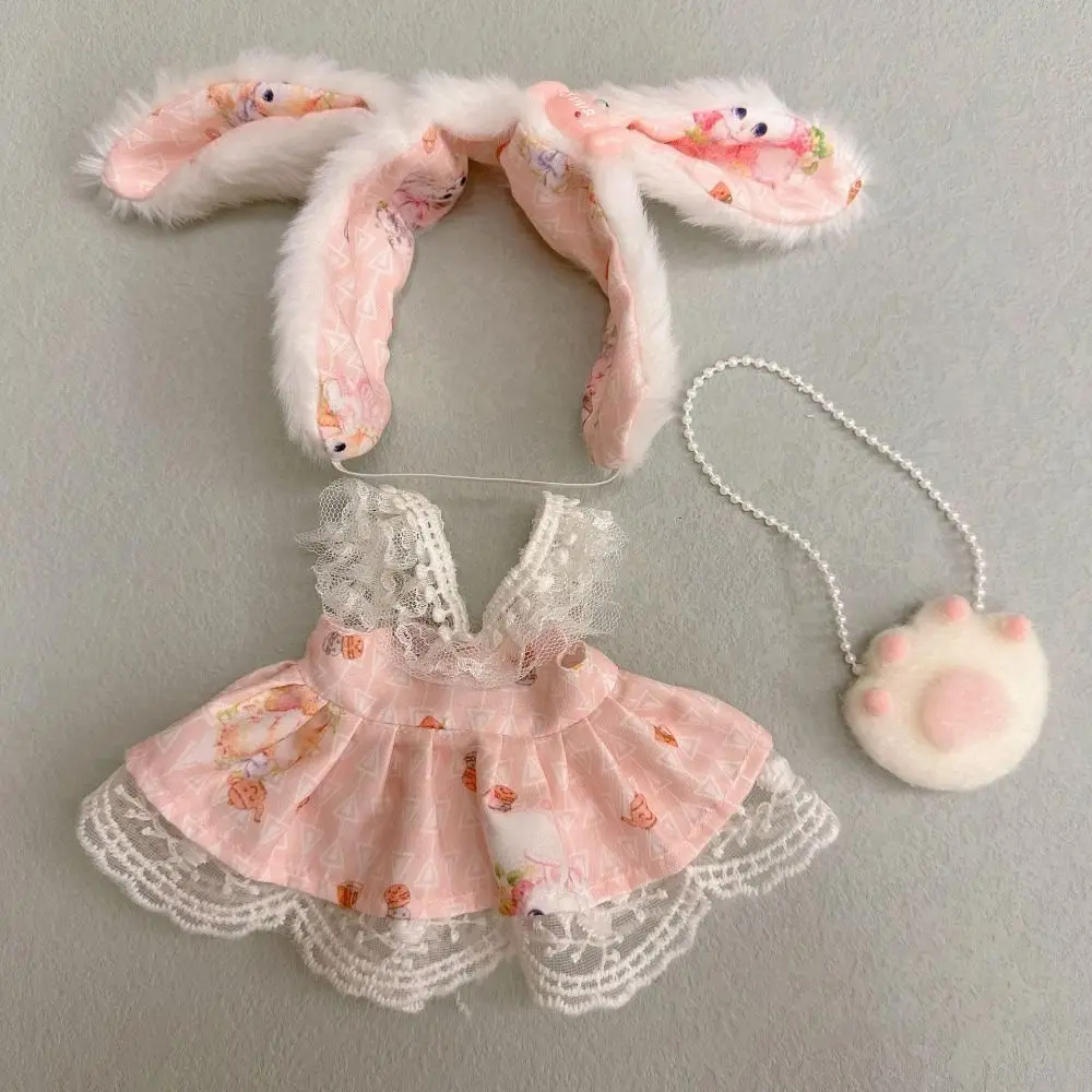 Cotton Doll Clothes Accessories Outfit Cap Dress Suit