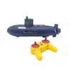 Students DIY 6 Channels RC Mini Submarine toy Remote Control Under Water Ship RC Boat Model Kids Educational Stem adult gift 3