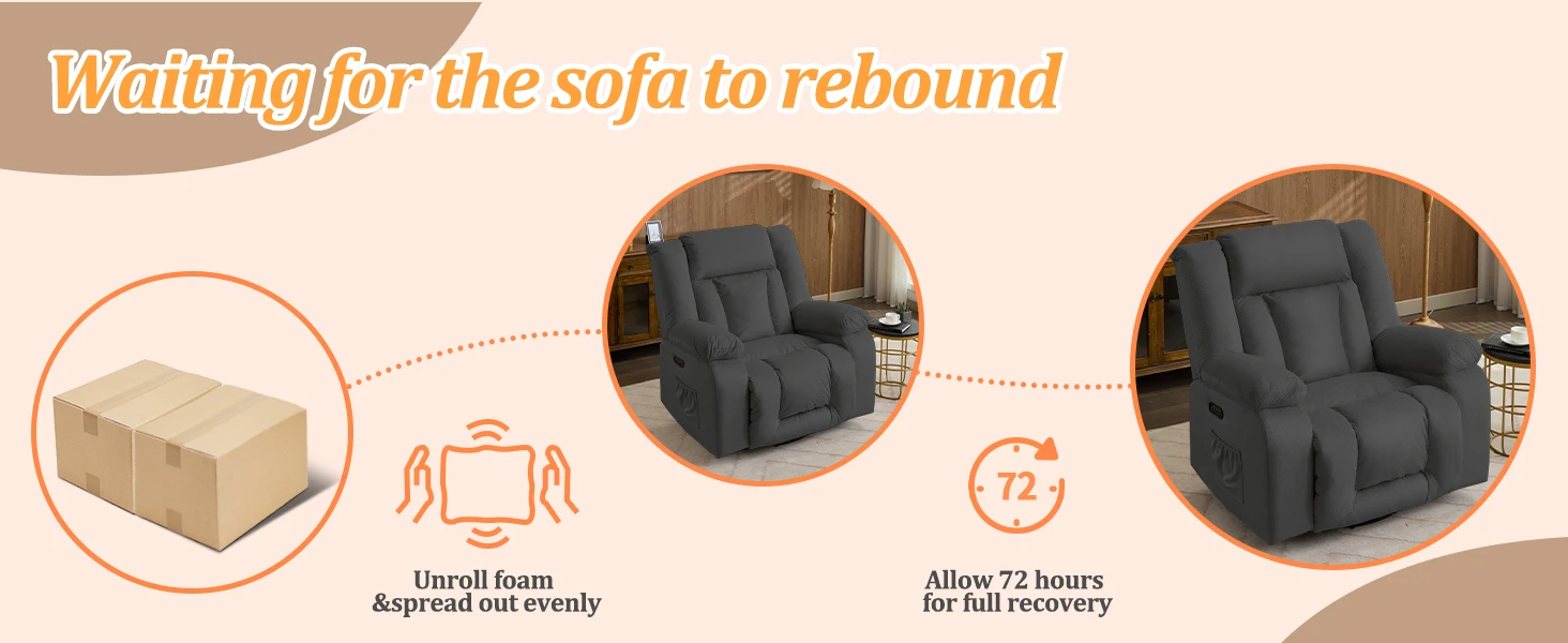 oversize recliner