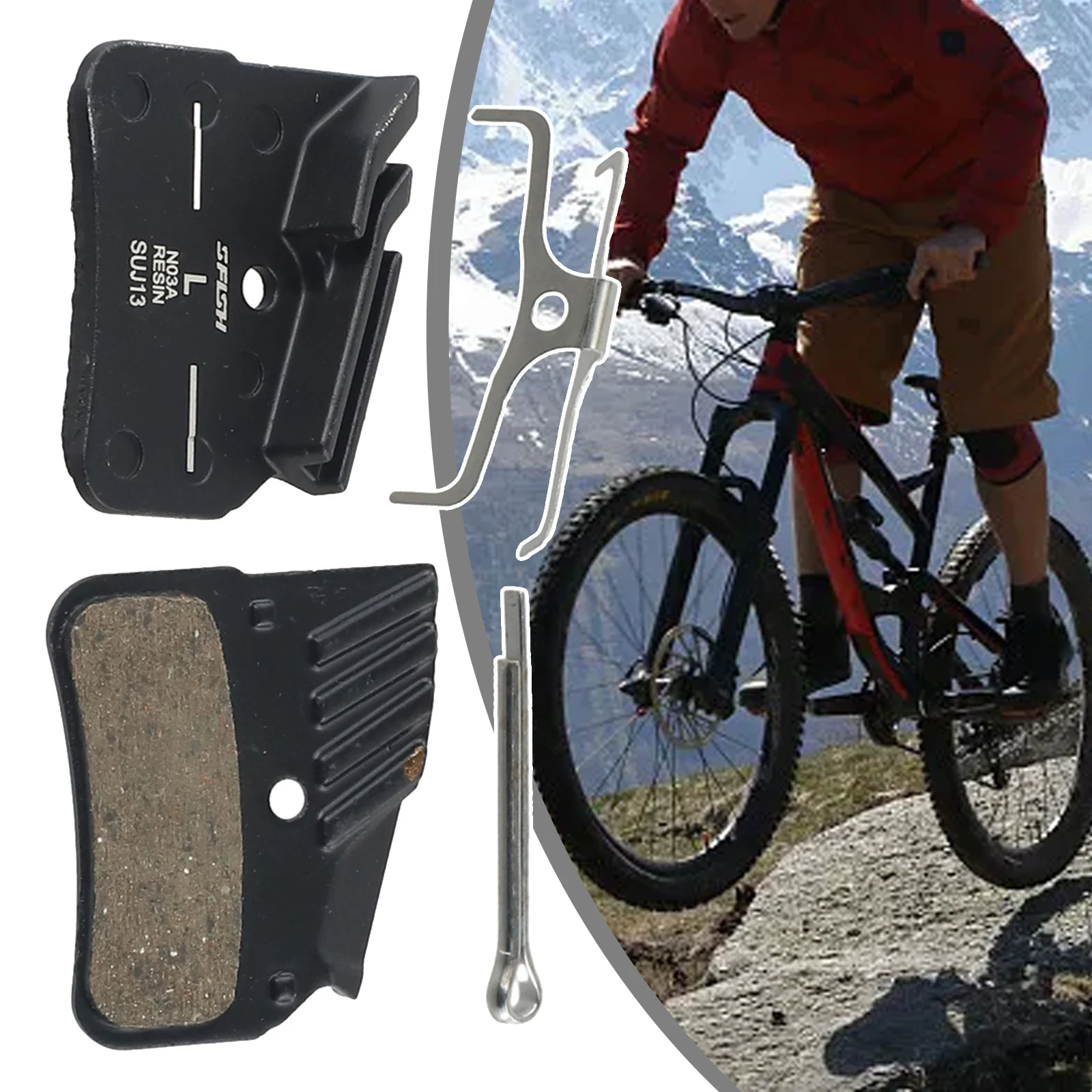 N03A Pastiglie Freno A Disco Per Bici Da Bicicletta Per-Shimano M9120/M8120/M7120 Mtb Accessori Per Ciclismo All'Aperto Durevole Pratico Br-M9120