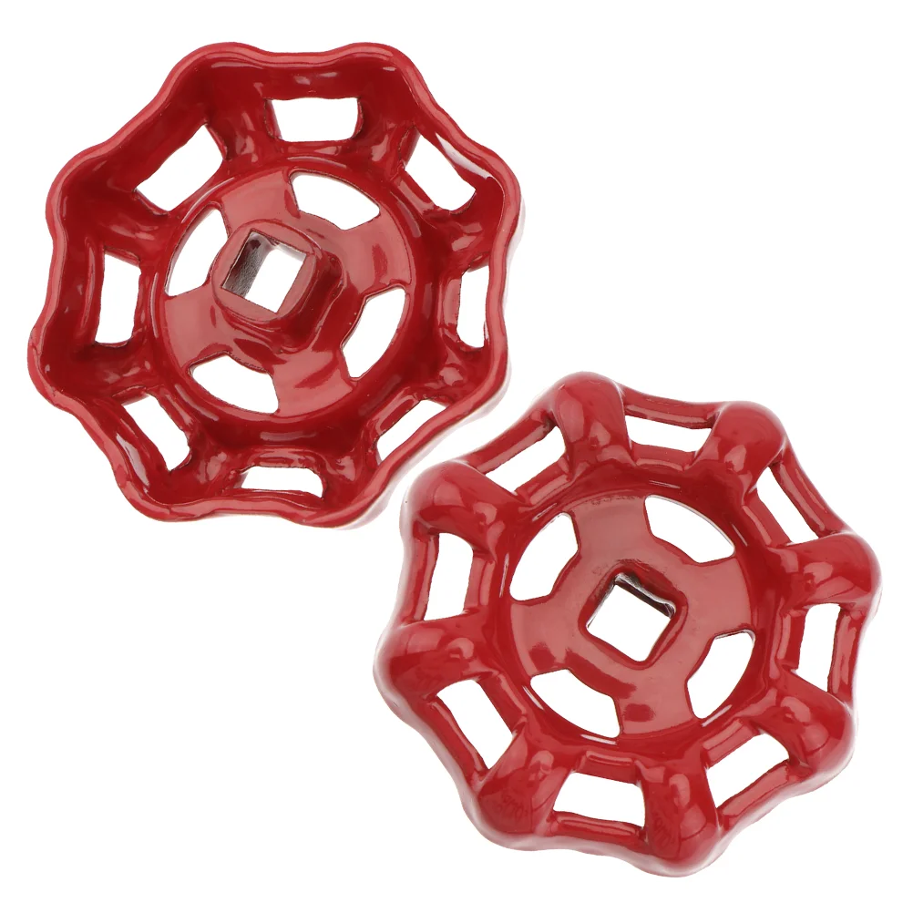 2개 밸브 핸들 교체용 핸들 휠 호스 피팅