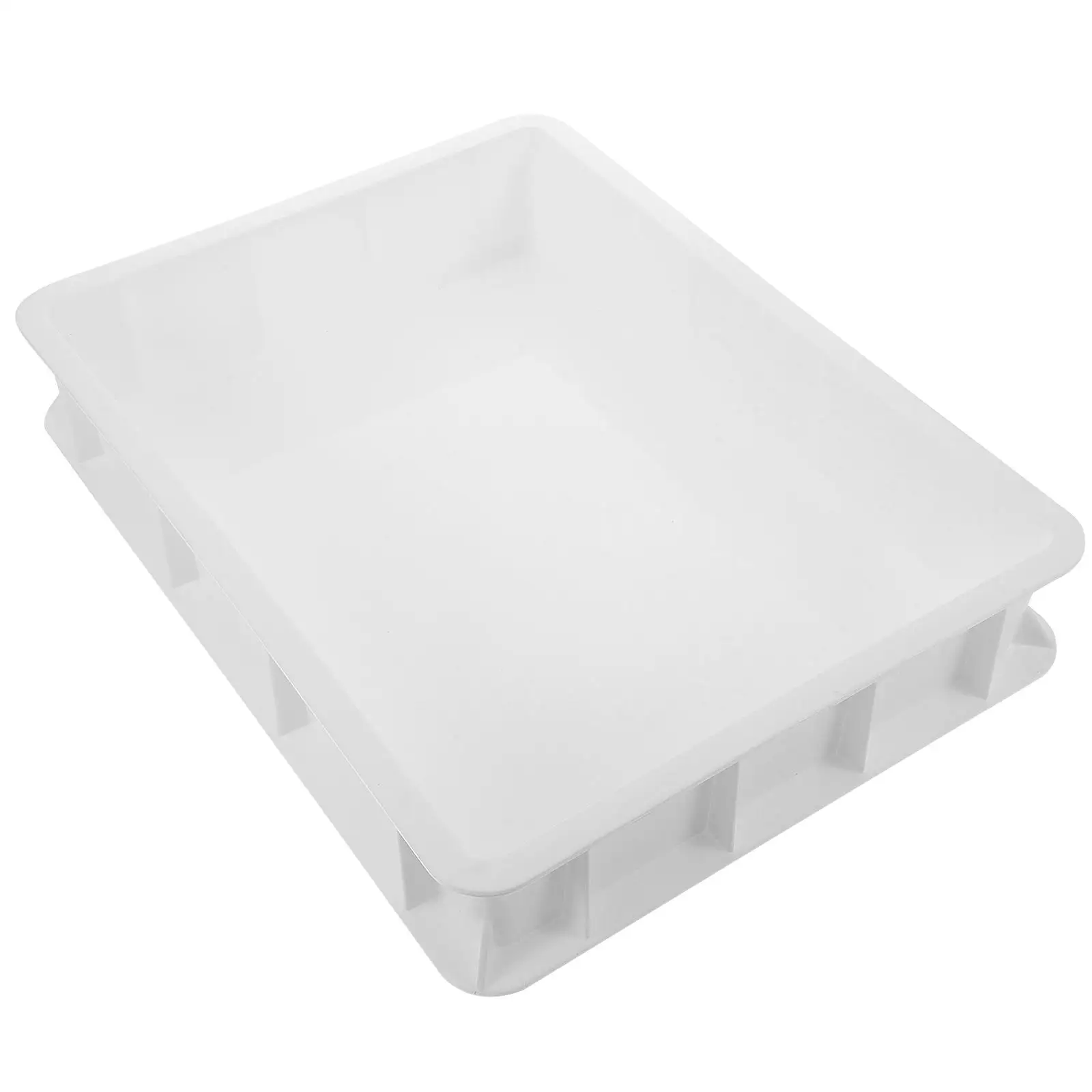 Dough Protection Box Pizza Proofing Tray with Lid Commercial Plastic Bread Container 3