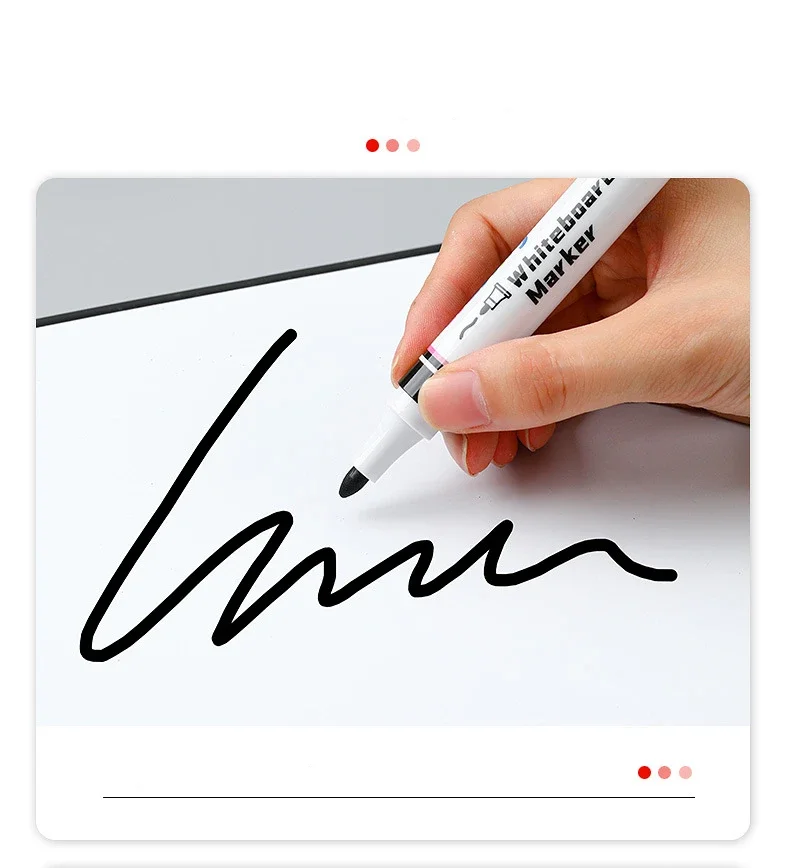 4Pcs/Set Erasable Magnetic Whiteboard Marker Pen Blackboard Marker Chalk Glass Ceramics Office School Art Marker Stationery 6