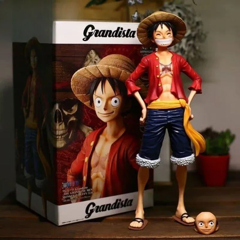 

One Piece Handmade Luffy Love Laughing Luffy Self-confident Smiling Luffy Animation Handmade Model naruto figure