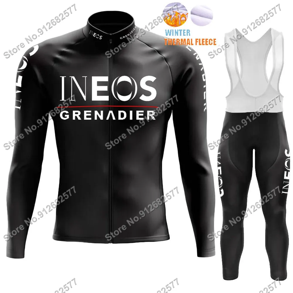 Ineos Grenadier Cycling Jersey 2022 Cycling Jersey Suit Long Sleeve