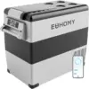 12 Volt Refrigerator, 59QT(55L) Electric Cooler, 12V Fridge APP Control, 12V Cooler -4℉~68℉, Portable Freezer 12/24V DC 110-240V 1