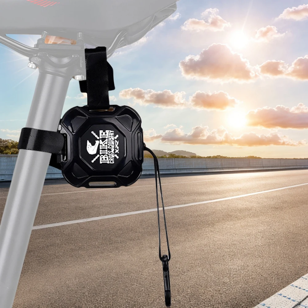 Retractable Bicycle Traction Rope for Mountain Bikes