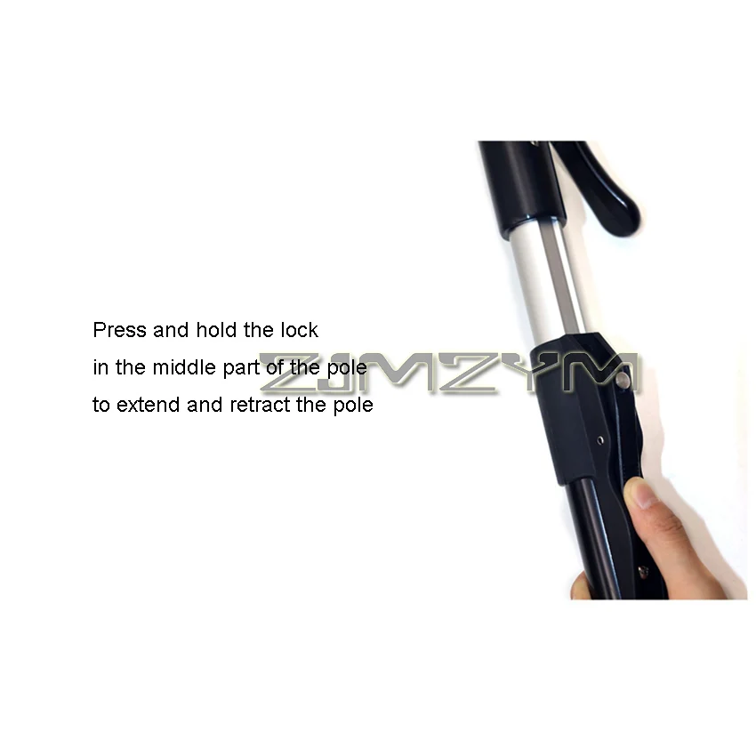 HT2015343 Large Trowel Connecting Rod Drywall Flat Finishing Box Handle Manual Putty Scraper Connecting Rod Finishing Box Handle drywall finishing tool