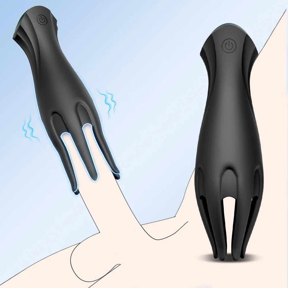 Sexspielzeug für Männer Männlicher männlicher Masturbator Penistraining Vibrator Eichelstimulator Männlicher Stroker Sexmaschine 360 Training Erwachsene 18+ 1