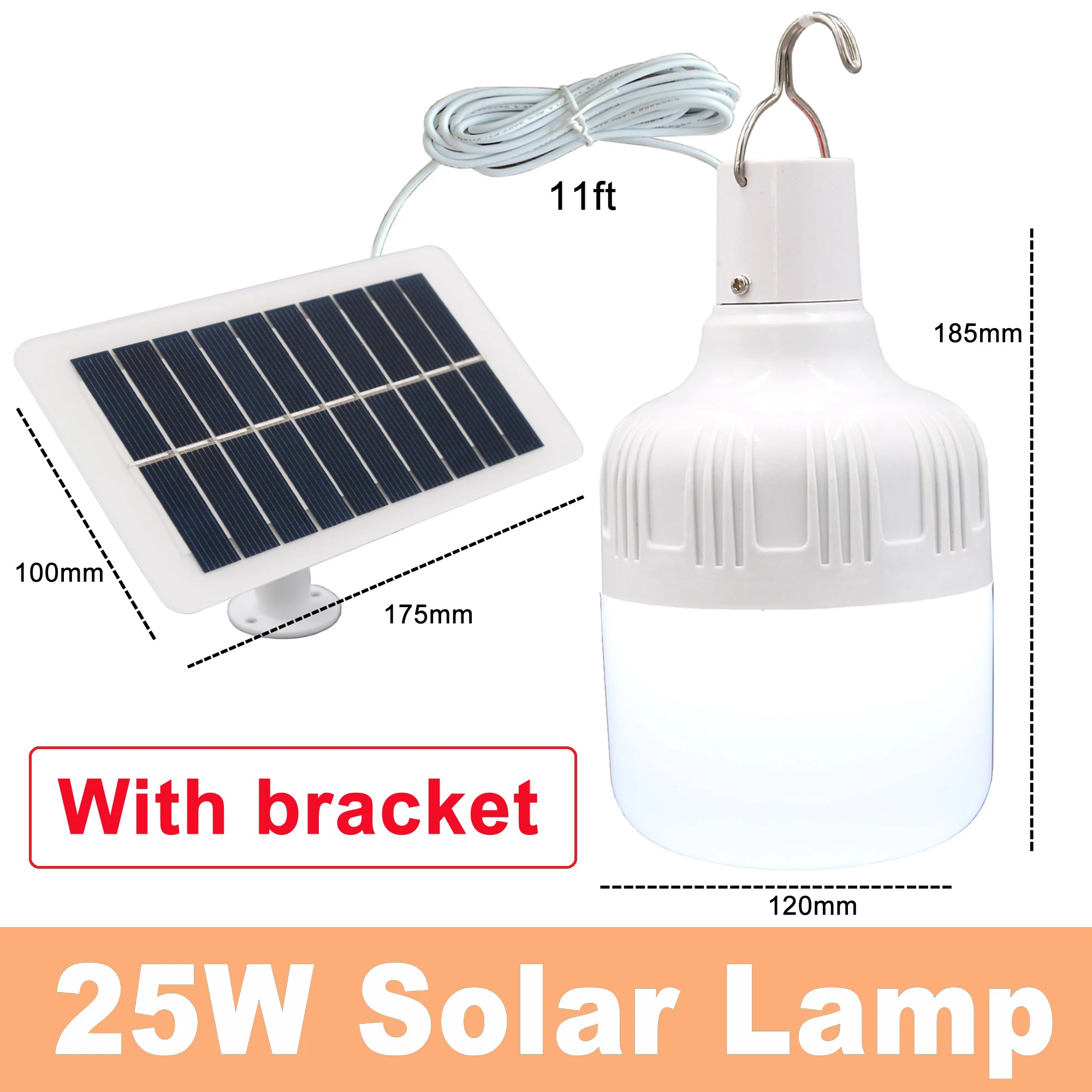 solar powered led wall light 5W 7W 9W Portable LED Solar Lamp Charged Solar Energy Light Panel Powered Emergency Bulb For Outdoor Garden Camping Tent Fishing solar porch light Solar Lamps