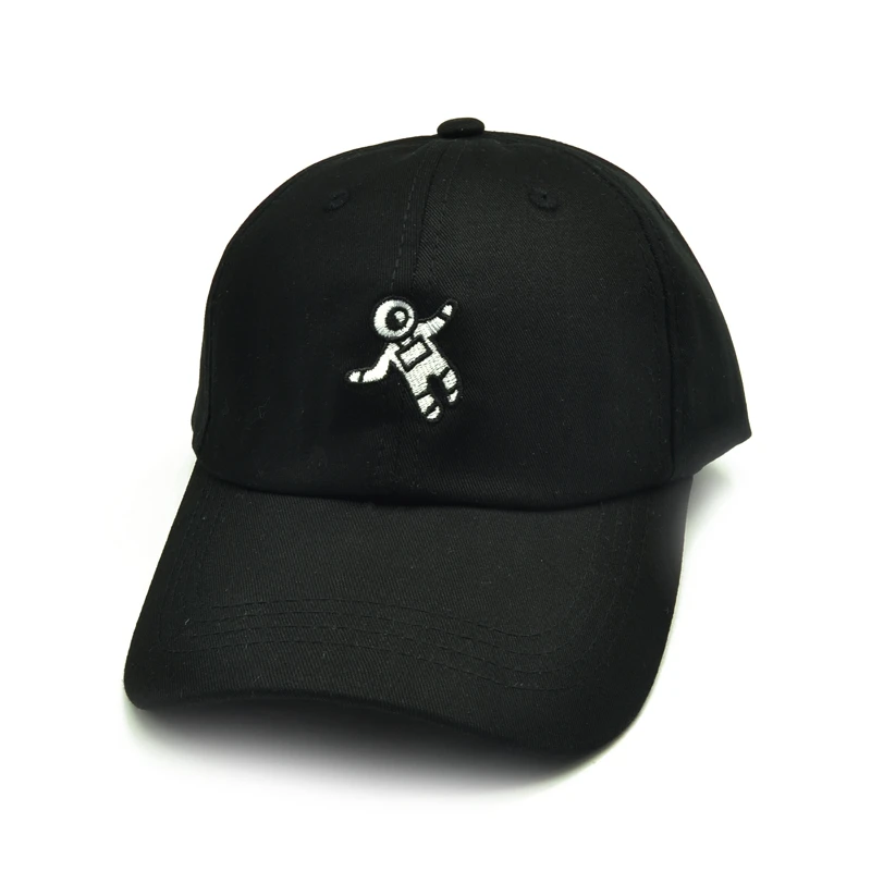 Spaceman Baseball Cap Unisex Embroidery Astronauts Hat Fashion Dad Caps Adjustable Cotton Snapback Hats 4 Colors Available