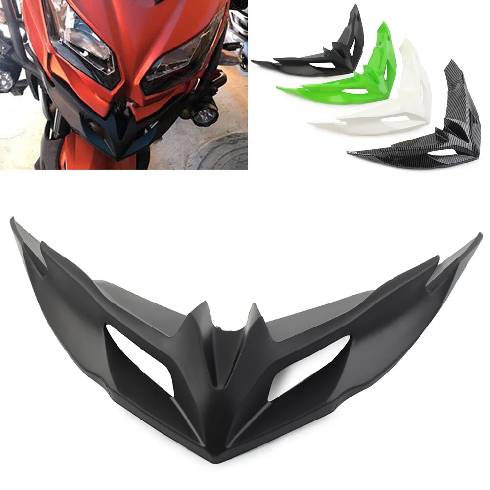 

Motorbike Beak Cowl Headlight Windscreen Panel Fairing Cover for Kawasaki Versys650 2015 2016 2017 2018 2019