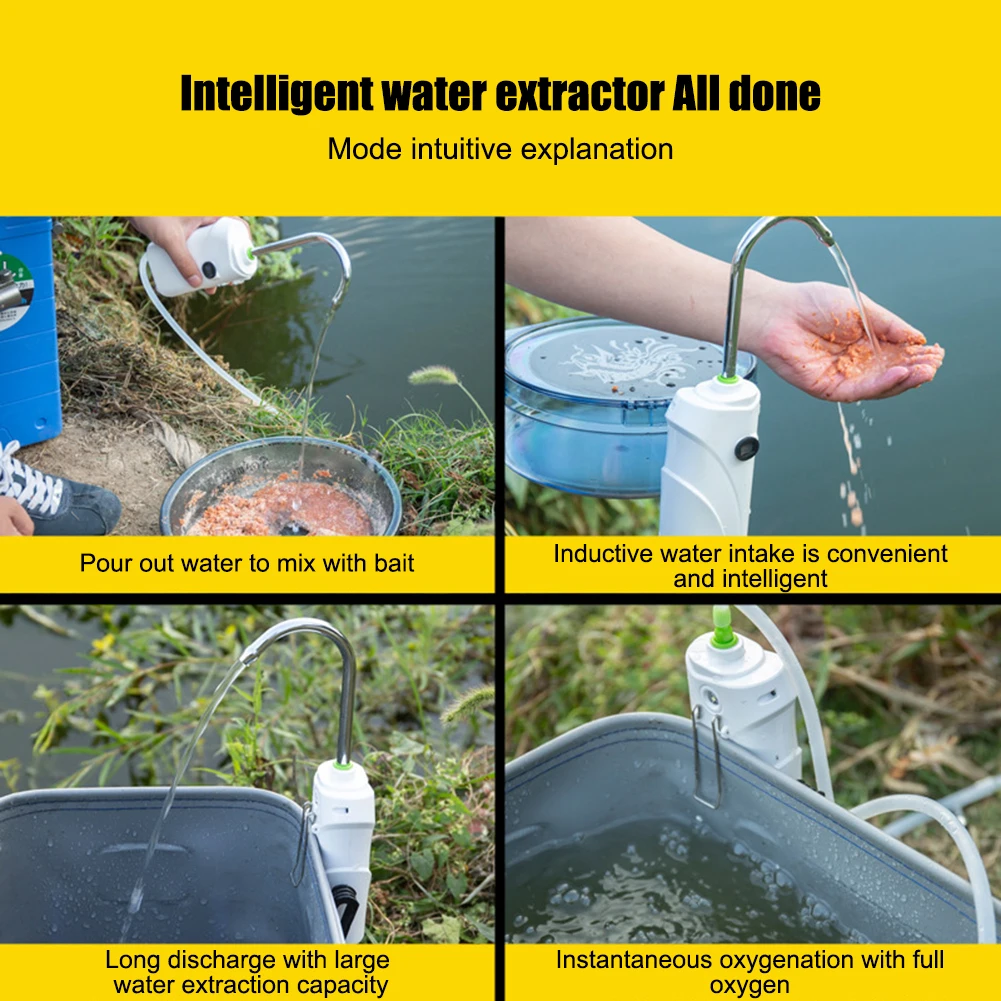 3 in 1 Portable Fishing Oxygenation Air Pump