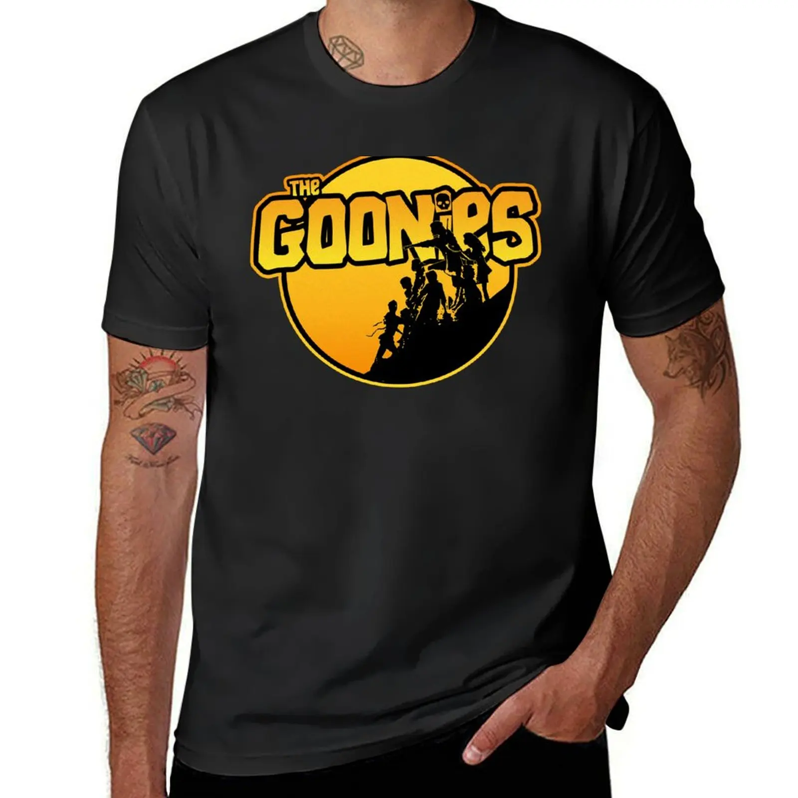 

The Goonies - ver 1 T-Shirt graphics summer clothes funnys heavyweights men clothings
