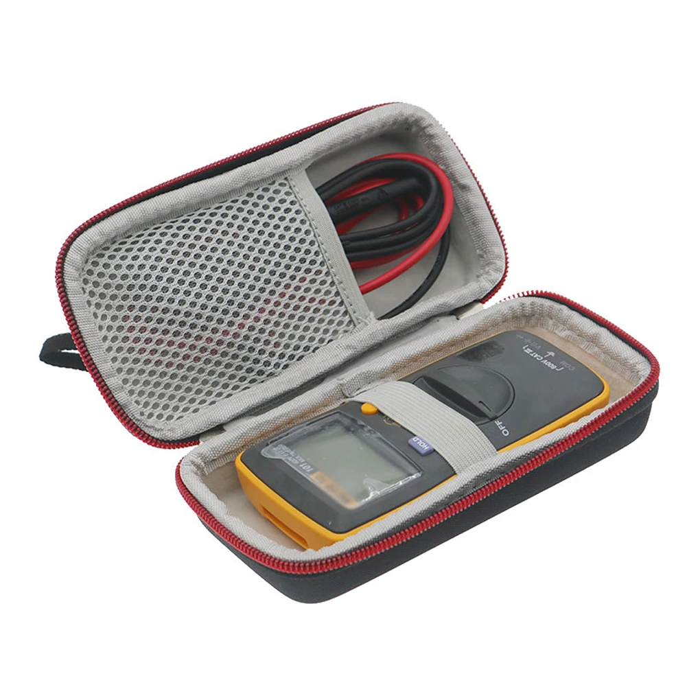 EVA Portable Storage Bag Shockproof Hard Shell Case Anti-Drop with Mesh Pocket for TASCAM DR-05/DR-07 Portable Digital Recorder