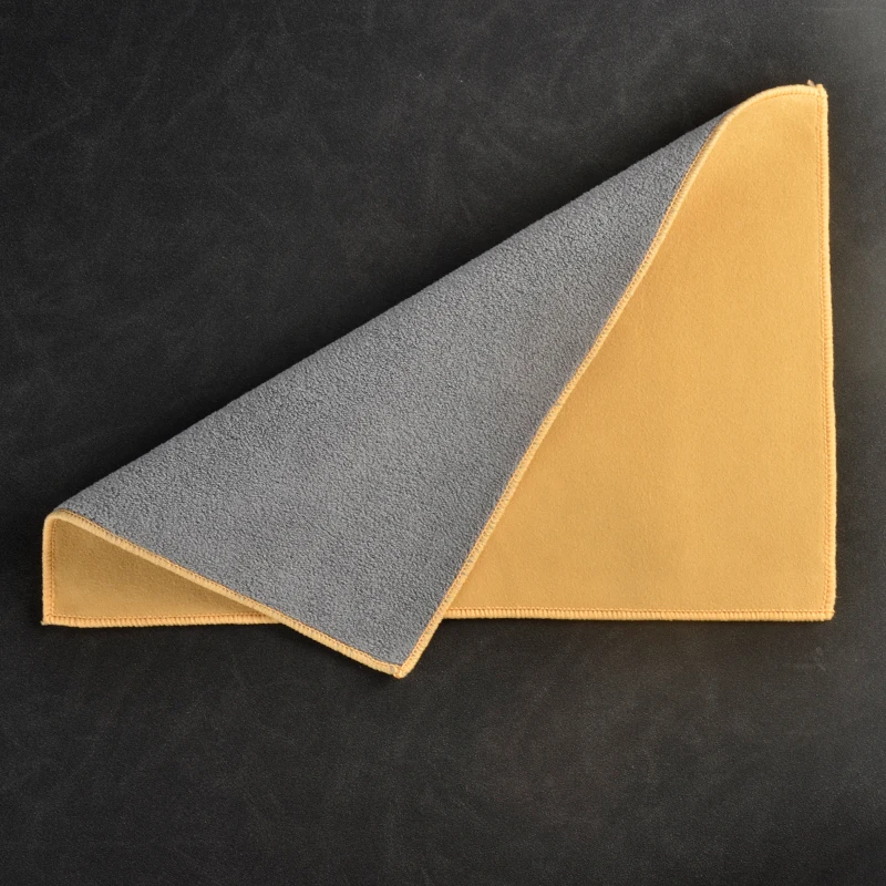 1 adet N hattı amblem araba yıkama mikrofiber havlu temizleme kurutma bakım mercan polar bez Hyundai Santa Fe Tucson Elantra Sonata için