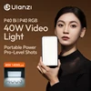 Ulanzi P40 Bi/P40 RGB 40W Video Light 14000Lux 37Wh with LED Display for Portrait Still Life Photography Shooting Light Painting 1