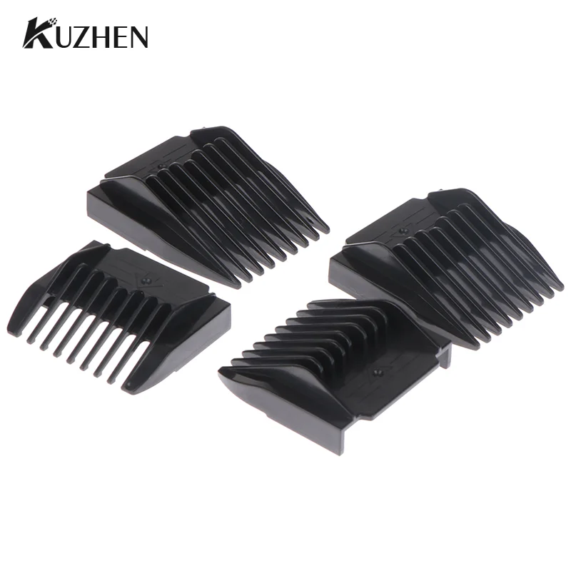 4Pcs 유니버설 컷 클리퍼 제한 빗 가이드 부착 크기 이발사 교체 (3mm,6mm,9mm,12mm)