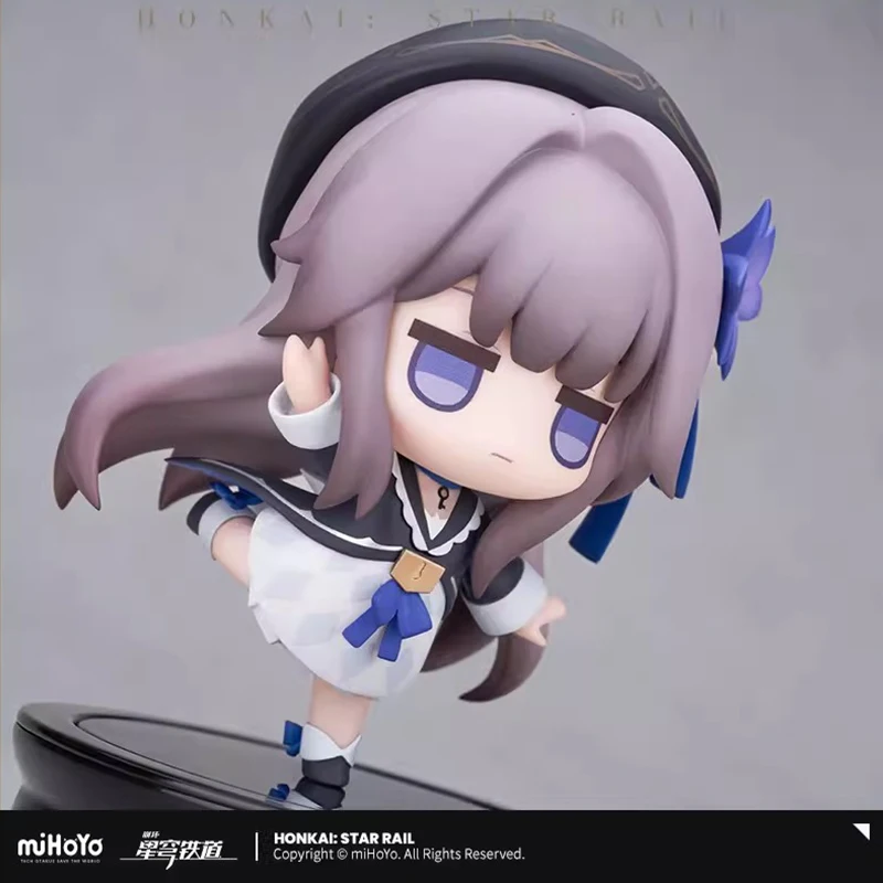Фото Официальный Оригинальный MiHoYo Honkai Звездный рельс Herta производные Косплей HERTA вращающаяся фигурка Herta ABS & Статуэтка из ПВХ подарки на день рождения №3