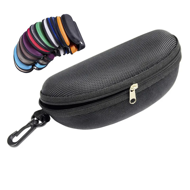 Hot sale 11 Colors Sunglasses Reading Glasses Carry Bag Hard Zipper Box Travel Pack Pouch Case New eyeglass case