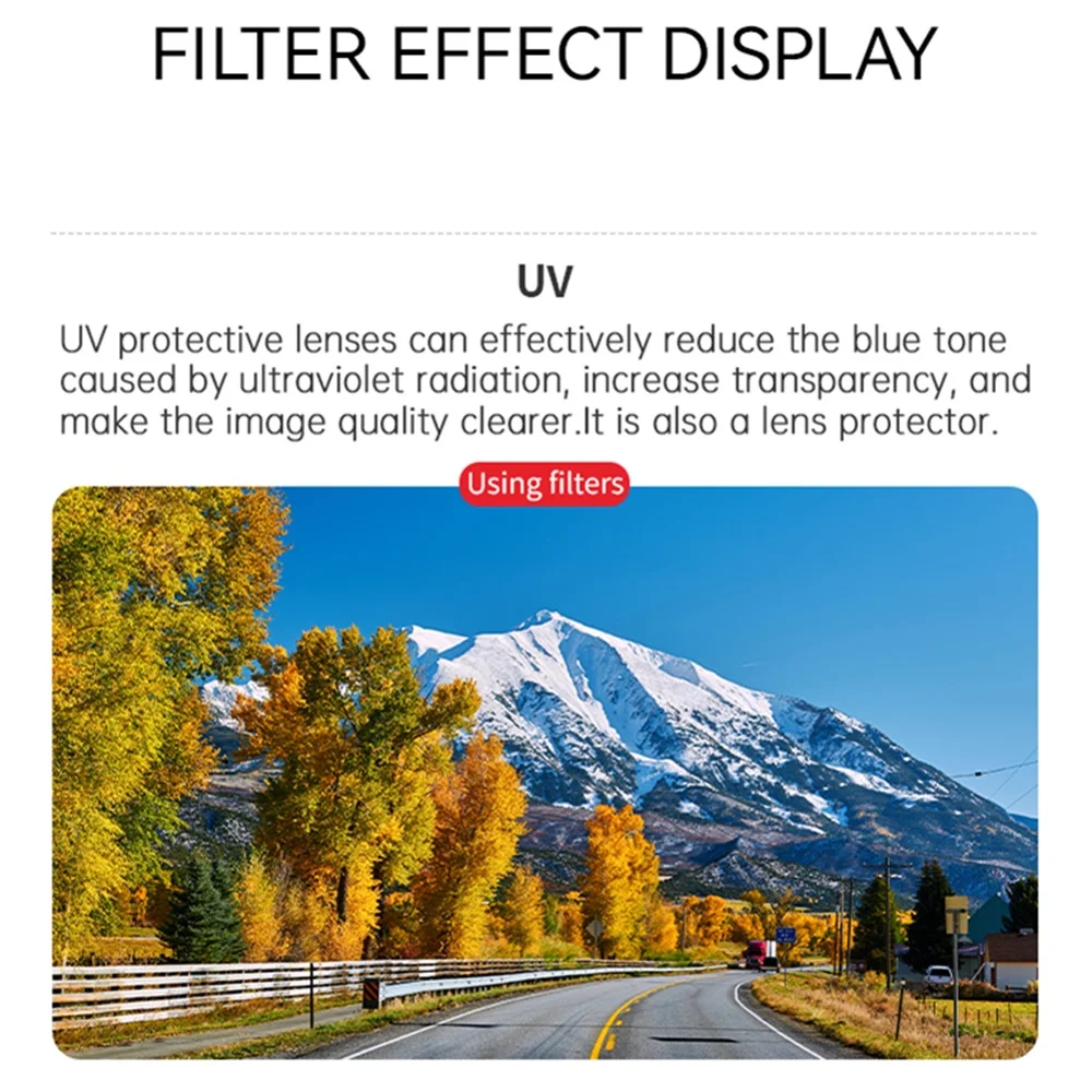 Avata2 Glass UV MRCUV CPL Star Night Lens Filter Protector Cap for DJI Avata 2 Drone 3