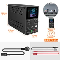 KUAIQU 120V 3A Adjustable DC Lab Power Supply Switching Voltage Regulator Stabilizer Bench Source 30V 10A For Repair Anodizing - Image 6