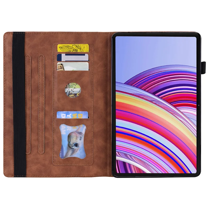 Luxury PU Leather Wallet Tablet Case Cover - 11-Inch Premium Edition