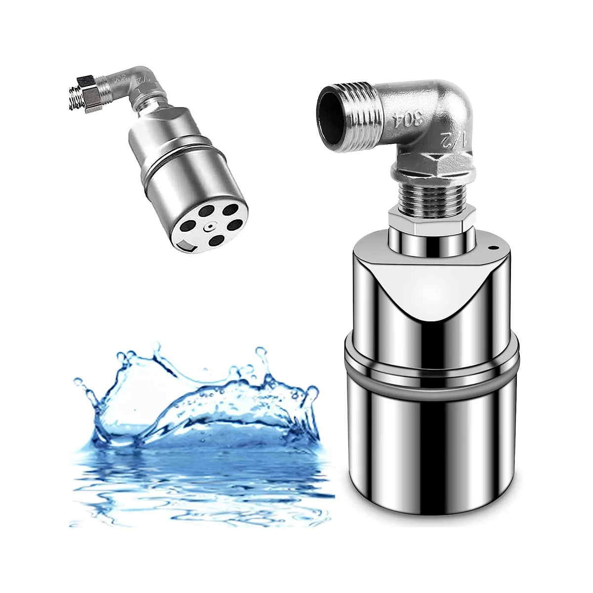 스테인리스강 수위 제어 플로트 밸브, 3/4 인치 플로트 볼 밸브, 물 탱크, 연못 C에 적합