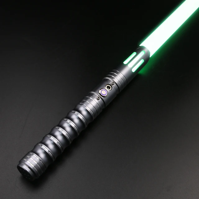 VIP-SaberFeast Lightsaber RGB Metal Handle Swing Combat FOC Gift Kids Luminous Toys 3