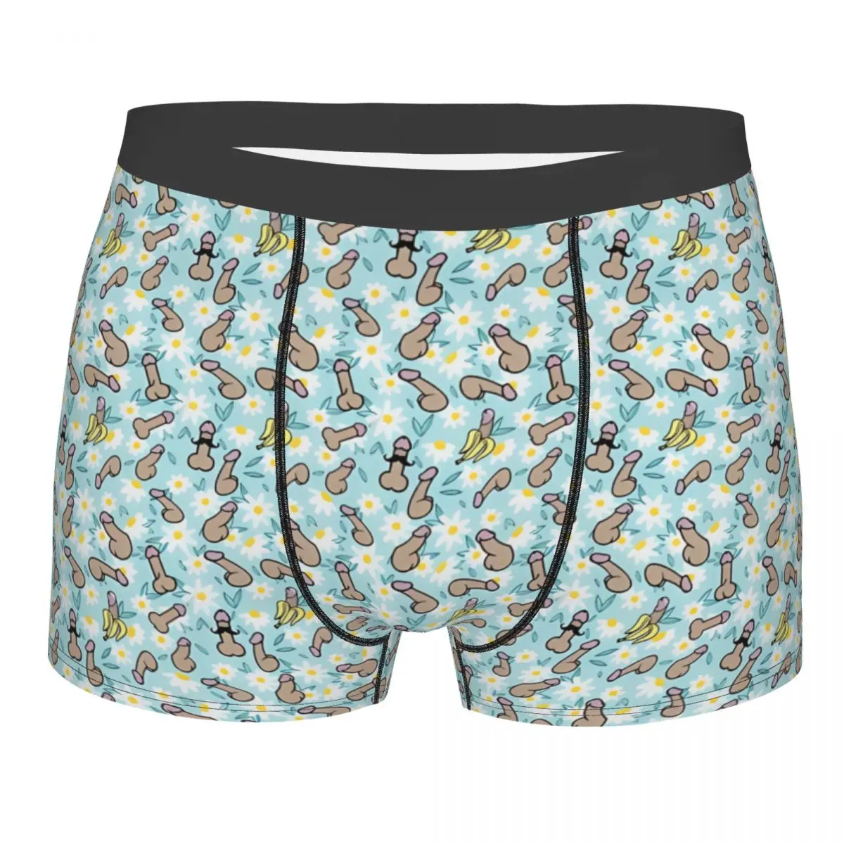 

Funny Pattern Dicks Joke Prank Men Boxer Briefs Penis Highly Breathable Underwear Top Quality Print Shorts Gift Idea