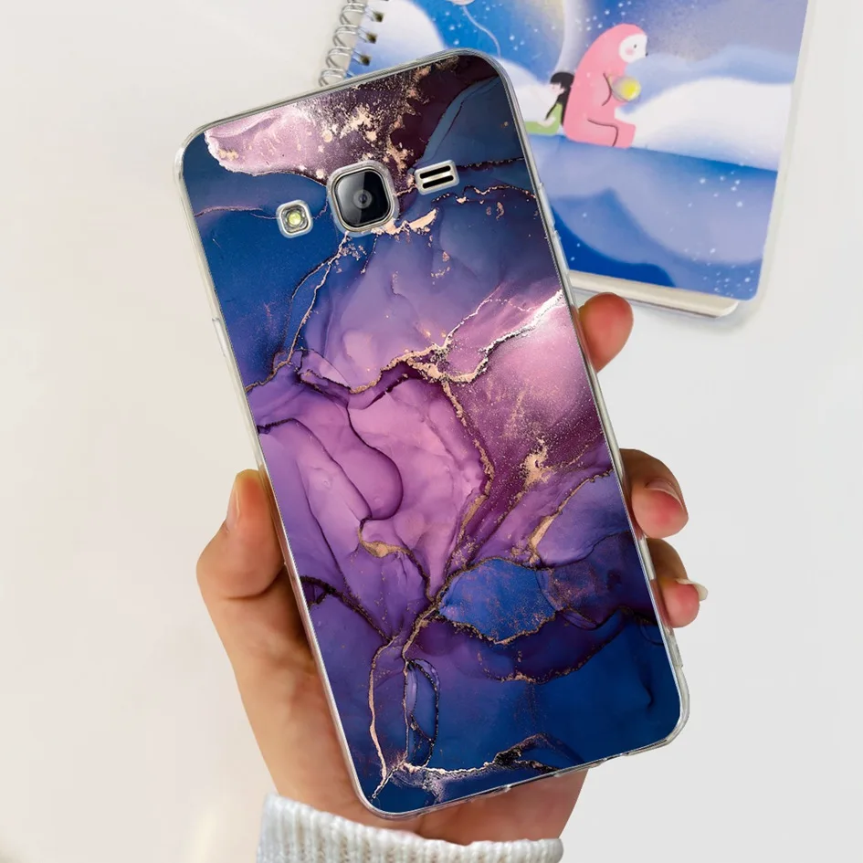 Clear Flower Design Soft TPU Silicone Phone Case