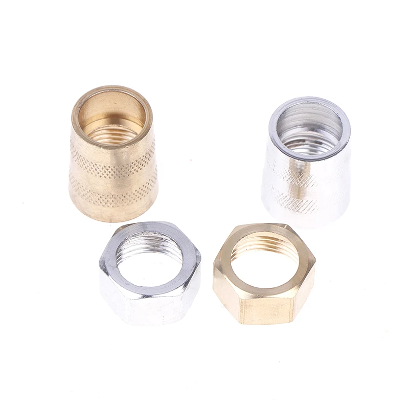 1Pc Shower Hose Nut Connector Connection Water Inlet Pipe Interface Nut Nozzle Connector Screw Parts Accessories water pipe connector